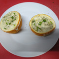 El cooksnap de Vicente cuando hizo Naranjas rellenas de salmón y queso.