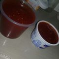 El cooksnap de Vero Robinson cuando hizo Mermelada de tomates cherry.