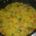 El cooksnap de Gaby cuando hizo Arroz liviano con verduras.