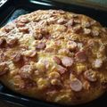 Maggie Karis's cooksnap of when they made Sausage pizza.