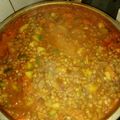 El cooksnap de esteban cuando hizo Guiso de Lentejas.