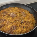 El cooksnap de MariadeGrazia cuando hizo Paella de pollo y alcachofas.