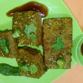 Vrinda Idnani's cooksnap of when they made Kothambir wadi.