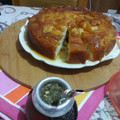 El cooksnap de alejandra cuando hizo Torta invertida de manzanas.