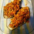 El cooksnap de Maria cuando hizo Berenjena rellena de pollo.