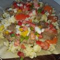 El cooksnap de Cami Abi cuando hizo CARNE (colita de cuadril o peceto)A LA CRIOLLA.