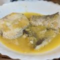 El cooksnap de Javi Siles Conejo cuando hizo Lomos de merluza encebollados en salsa de naranja (Olla Gm g).