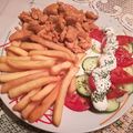 Pongrácz Diána Cooksnap-ja, amikor elkészítette a(z) Gyros tál receptet.
