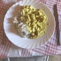 kisördög Cooksnap-ja, amikor elkészítette a(z) Currys csirke ahogy mi szeretjük receptet.