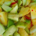 Cooksnap dari Lapis Lazuli untuk resep Asinan nasdong (nanas kedondong)