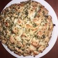 El cooksnap de Nadia Hernandez cuando hizo Pan de ajo con queso.