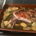 El cooksnap de Pepe cruz quintanilla cuando hizo Paletilla de cochinillo al horno.