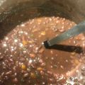El cooksnap de Mercedes Cossío cuando hizo Frijoles de la olla estilo Raffaello (en olla de presión).