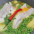 El cooksnap de Amparo&Ari cuando hizo Dorada  con patatas al pimentón.