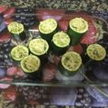 El cooksnap de Israel Bárcena cuando hizo Calabacines rellenos vegetales.