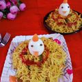 Manashi Saha's cooksnap of when they made ডিম চাউমিন (dim chowmin recipe in Bengali).