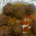 El cooksnap de Manu Marín Molina cuando hizo Albóndigas en salsa.