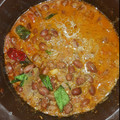  குக்கிங் பையர்'s cooksnap of when they made நிலக்கடலை குழம்பு.