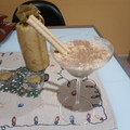 El cooksnap de Cris cuando hizo Natillas de Turrón con Compota de Manzana y Frutos Secos.