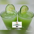 Rashma's kitchen 's cooksnap of when they made Cucumber lemonade ❤🍹.
