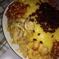 کوک اسنپ مهدیه کولیوند بعد از امتحان کردن پلو مخلوط.