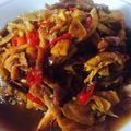 Cooksnap dari Ratih Sariningsih untuk resep Ayam suwir bumbu iris