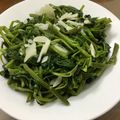 Cooksnap của Hương Lê khi họ làm theo món Rau muống xào tỏi
