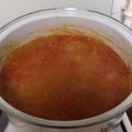 Ildikó Molnár_5 Cooksnap-ja, amikor elkészítette a(z) Savanyú káposztás bableves gazdagon receptet.