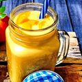 asma syed's cooksnap of when they made Mango shake.