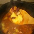 El cooksnap de Cecilia Cordoni cuando hizo Guiso de porotos negros.