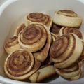 El cooksnap de Carla Soria cuando hizo Rollitos de canela.
