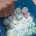 Cooksnap dari Kirey's Kitchen untuk resep Bola-bola Susu 3 bahan