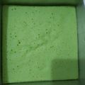 Cooksnap dari Meri Yoana untuk resep Brownies kukus pandan