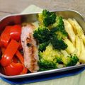 蘇菲家之味 的 黑胡椒里肌豬排&南瓜彩蔬便當 cooksnap
