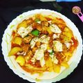 Bisakha Dey's cooksnap of when they made ঈস্ট ছাড়া পিৎজা (Yeast chhara pizza recipe in Bengali).