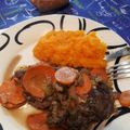 El cooksnap de Claudia Pino cuando hizo Osobuco braseado con polenta crocante.!!.