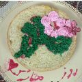 کوک اسنپ hoony بعد از امتحان کردن کیک زعفران گلاب هل.