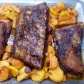 El cooksnap de Martha Orfeo cuando hizo Costillas de cerdo o bondiola a la BBQ de Grappamiel.