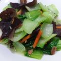 麗麗 的 👩🏻‍🍳青江菜炒木耳 cooksnap