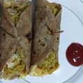 Shaila Pai's cooksnap of when they made Maggi Frankie Roll.