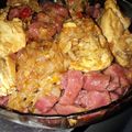 El cooksnap de Miriam cuando hizo Ñoquis de remolacha.