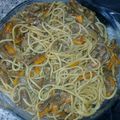 El cooksnap de Telma Suarez Peña cuando hizo Tallarines chinos.