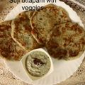 Rita Mehta ( Executive chef ) का कुकस्नैप जब उन्होंने प्याज़ टमाटर सूजी उत्तपम (Pyaz Tamatar suji uttapam recipe in hindi) बनाया था।