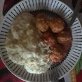 El cooksnap de Mar Esquivel cuando hizo Albóndigas con puré 🤤🤤🤤🤤.