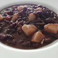 El cooksnap de Mapober cuando hizo Frijoles negros en olla de barro.