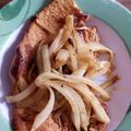 El cooksnap de Maynor Guevara Chavarria cuando hizo Chuletas de lomo de cerdo entomatadas.