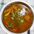 Monika's Dabha का कुकस्नैप जब उन्होंने बड़ी आलू सब्जी (Badi aloo sabzi recipe in hindi) बनाया था।