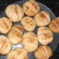 El cooksnap de Cristal Gomez cuando hizo Pancitos caseros (pueden ser cob grasa o aceite).