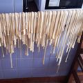 El cooksnap de Silvina Andrea Piedra cuando hizo Fideos caseros comunes.