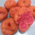 Cooksnap dari Ajeng Anggraeni untuk resep Donat Buah Naga Merah